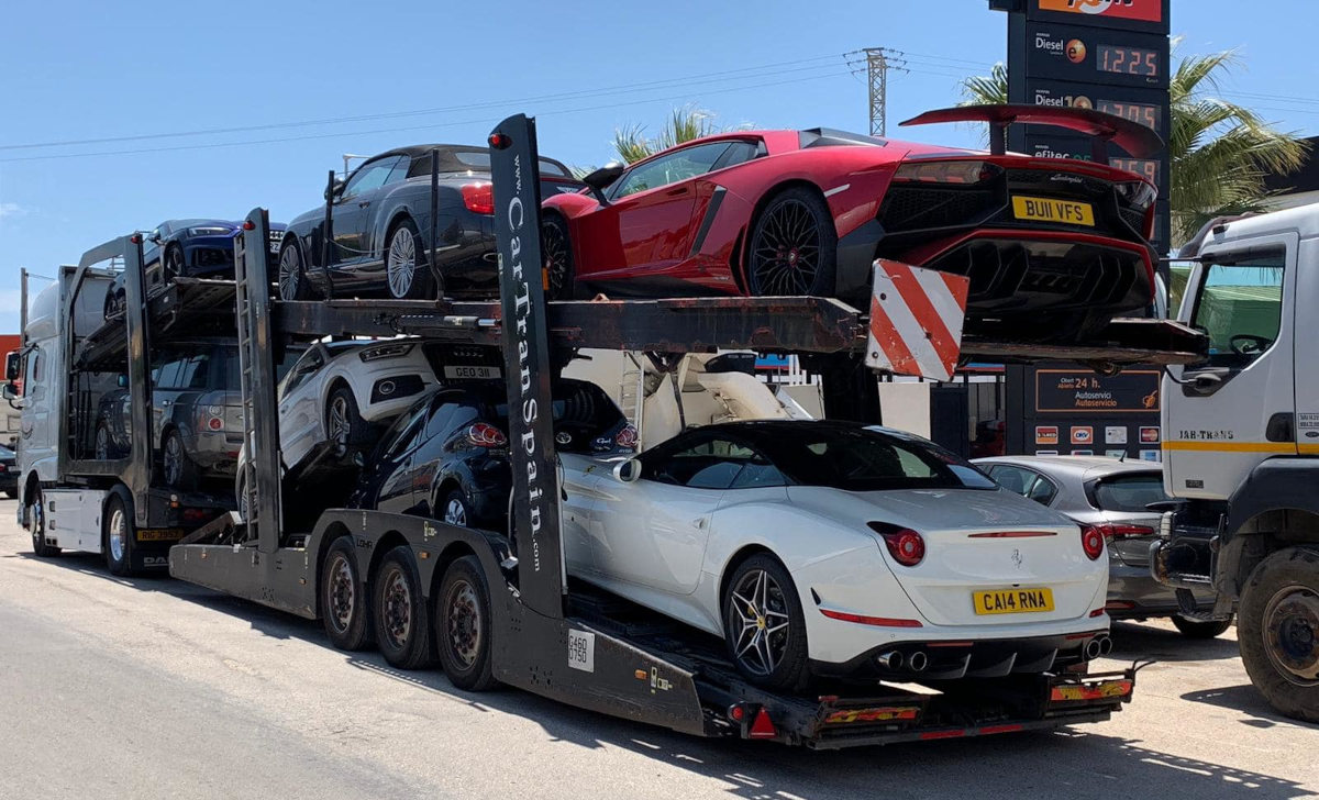 Car Transport UK Spain